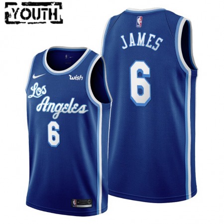 Kinder NBA Los Angeles Lakers Trikot LeBron James 6 Nike 2021-2022 Classic Edition Swingman